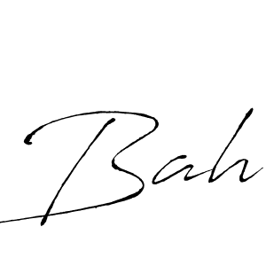 Use a signature maker to create a handwritten signature online. With this signature software, you can design (Antro_Vectra) your own signature for name Bah. Bah signature style 6 images and pictures png