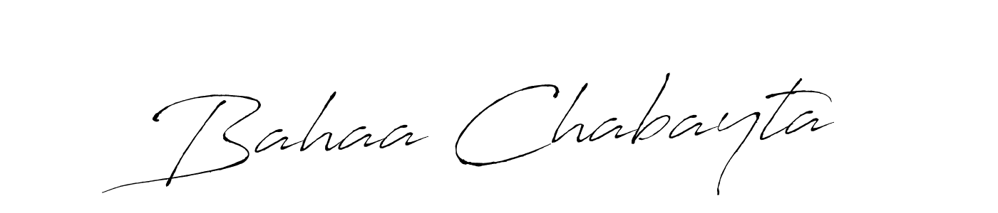 How to Draw Bahaa Chabayta signature style? Antro_Vectra is a latest design signature styles for name Bahaa Chabayta. Bahaa Chabayta signature style 6 images and pictures png
