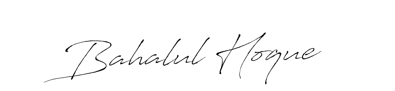 Also we have Bahalul Hoque name is the best signature style. Create professional handwritten signature collection using Antro_Vectra autograph style. Bahalul Hoque signature style 6 images and pictures png