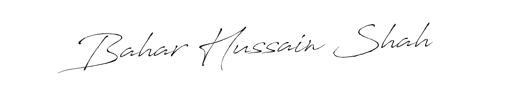 Use a signature maker to create a handwritten signature online. With this signature software, you can design (Antro_Vectra) your own signature for name Bahar Hussain Shah. Bahar Hussain Shah signature style 6 images and pictures png