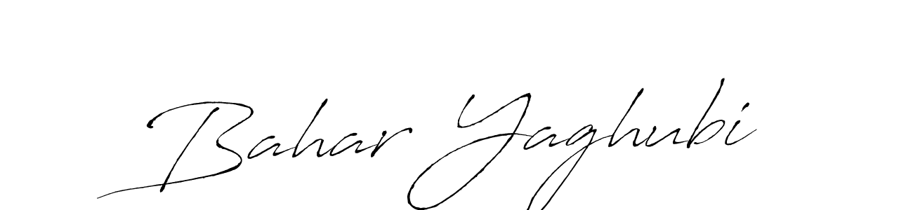 if you are searching for the best signature style for your name Bahar Yaghubi. so please give up your signature search. here we have designed multiple signature styles  using Antro_Vectra. Bahar Yaghubi signature style 6 images and pictures png