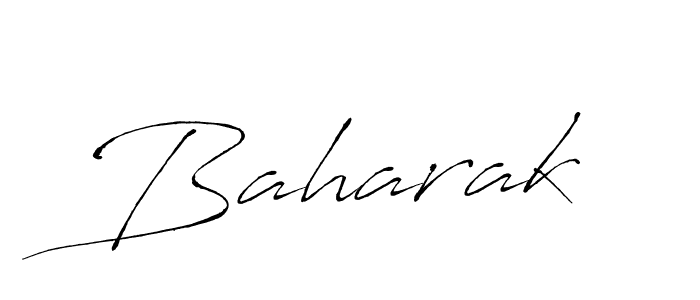 Make a beautiful signature design for name Baharak. With this signature (Antro_Vectra) style, you can create a handwritten signature for free. Baharak signature style 6 images and pictures png