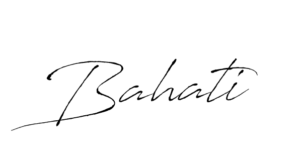 Bahati stylish signature style. Best Handwritten Sign (Antro_Vectra) for my name. Handwritten Signature Collection Ideas for my name Bahati. Bahati signature style 6 images and pictures png