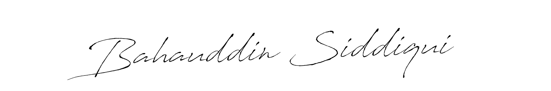 You should practise on your own different ways (Antro_Vectra) to write your name (Bahauddin Siddiqui) in signature. don't let someone else do it for you. Bahauddin Siddiqui signature style 6 images and pictures png