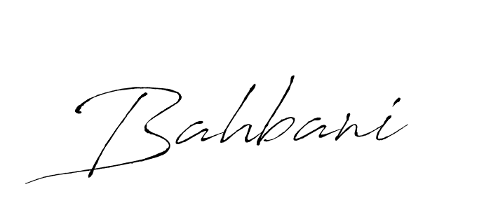 Once you've used our free online signature maker to create your best signature Antro_Vectra style, it's time to enjoy all of the benefits that Bahbani name signing documents. Bahbani signature style 6 images and pictures png