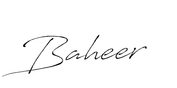 You should practise on your own different ways (Antro_Vectra) to write your name (Baheer) in signature. don't let someone else do it for you. Baheer signature style 6 images and pictures png