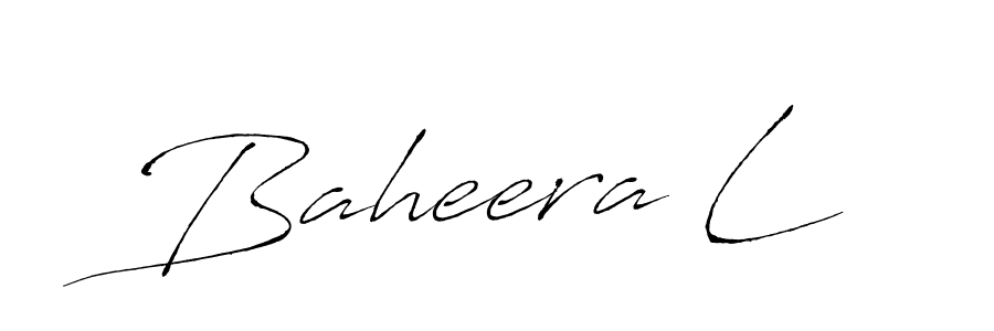 You should practise on your own different ways (Antro_Vectra) to write your name (Baheera L) in signature. don't let someone else do it for you. Baheera L signature style 6 images and pictures png