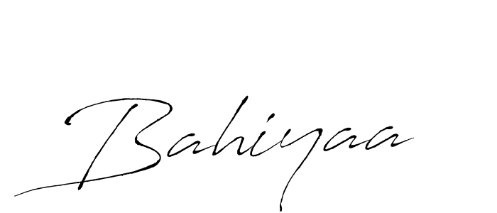 The best way (Antro_Vectra) to make a short signature is to pick only two or three words in your name. The name Bahiyaa include a total of six letters. For converting this name. Bahiyaa signature style 6 images and pictures png