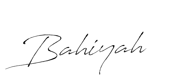 if you are searching for the best signature style for your name Bahiyah. so please give up your signature search. here we have designed multiple signature styles  using Antro_Vectra. Bahiyah signature style 6 images and pictures png