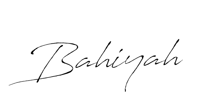 You should practise on your own different ways (Antro_Vectra) to write your name (Bahiyah) in signature. don't let someone else do it for you. Bahiyah signature style 6 images and pictures png