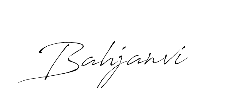 This is the best signature style for the Bahjanvi name. Also you like these signature font (Antro_Vectra). Mix name signature. Bahjanvi signature style 6 images and pictures png