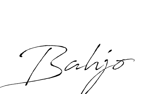Also You can easily find your signature by using the search form. We will create Bahjo name handwritten signature images for you free of cost using Antro_Vectra sign style. Bahjo signature style 6 images and pictures png