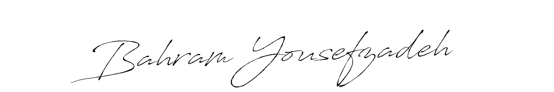 Use a signature maker to create a handwritten signature online. With this signature software, you can design (Antro_Vectra) your own signature for name Bahram Yousefzadeh. Bahram Yousefzadeh signature style 6 images and pictures png