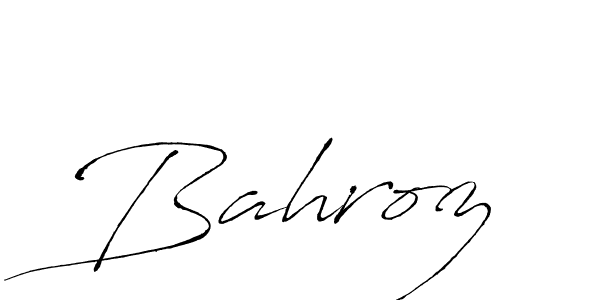 if you are searching for the best signature style for your name Bahroz. so please give up your signature search. here we have designed multiple signature styles  using Antro_Vectra. Bahroz signature style 6 images and pictures png