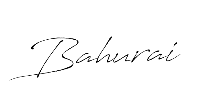 Make a beautiful signature design for name Bahurai. With this signature (Antro_Vectra) style, you can create a handwritten signature for free. Bahurai signature style 6 images and pictures png