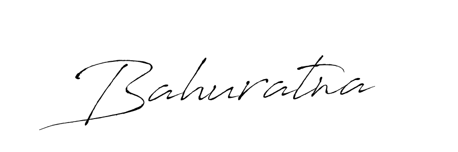 How to make Bahuratna name signature. Use Antro_Vectra style for creating short signs online. This is the latest handwritten sign. Bahuratna signature style 6 images and pictures png