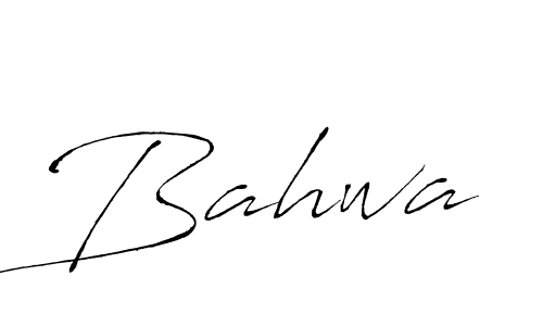 How to make Bahwa signature? Antro_Vectra is a professional autograph style. Create handwritten signature for Bahwa name. Bahwa signature style 6 images and pictures png