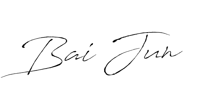 Once you've used our free online signature maker to create your best signature Antro_Vectra style, it's time to enjoy all of the benefits that Bai Jun name signing documents. Bai Jun signature style 6 images and pictures png