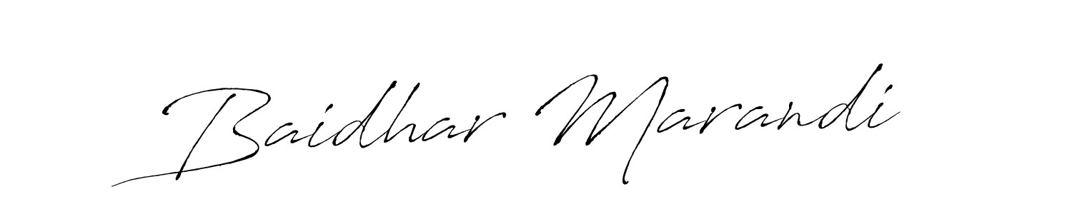 You should practise on your own different ways (Antro_Vectra) to write your name (Baidhar Marandi) in signature. don't let someone else do it for you. Baidhar Marandi signature style 6 images and pictures png