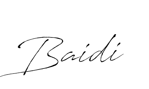 The best way (Antro_Vectra) to make a short signature is to pick only two or three words in your name. The name Baidi include a total of six letters. For converting this name. Baidi signature style 6 images and pictures png