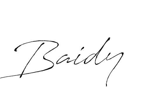 The best way (Antro_Vectra) to make a short signature is to pick only two or three words in your name. The name Baidy include a total of six letters. For converting this name. Baidy signature style 6 images and pictures png