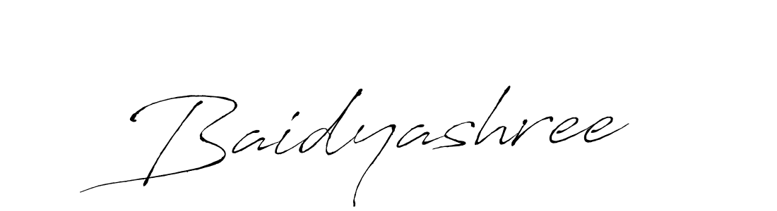 You should practise on your own different ways (Antro_Vectra) to write your name (Baidyashree) in signature. don't let someone else do it for you. Baidyashree signature style 6 images and pictures png