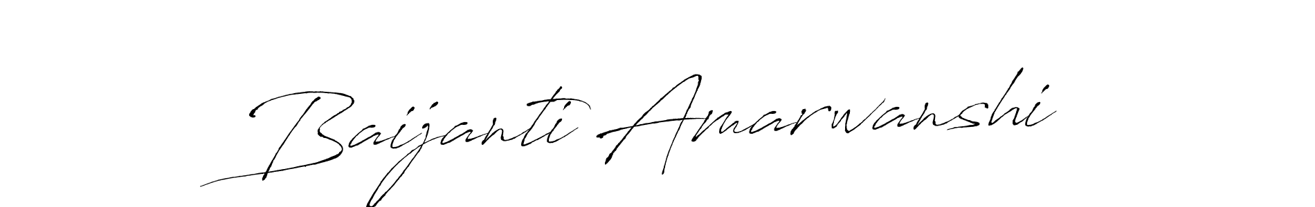 Once you've used our free online signature maker to create your best signature Antro_Vectra style, it's time to enjoy all of the benefits that Baijanti Amarwanshi name signing documents. Baijanti Amarwanshi signature style 6 images and pictures png