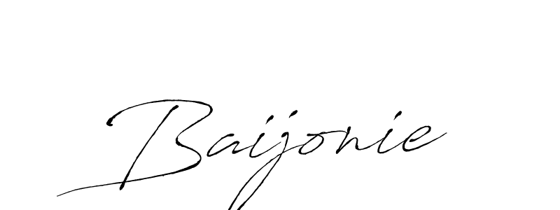 Similarly Antro_Vectra is the best handwritten signature design. Signature creator online .You can use it as an online autograph creator for name Baijonie. Baijonie signature style 6 images and pictures png