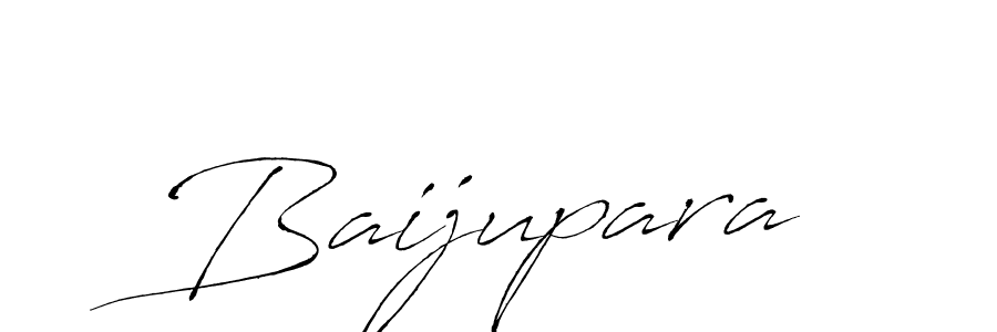 How to make Baijupara signature? Antro_Vectra is a professional autograph style. Create handwritten signature for Baijupara name. Baijupara signature style 6 images and pictures png