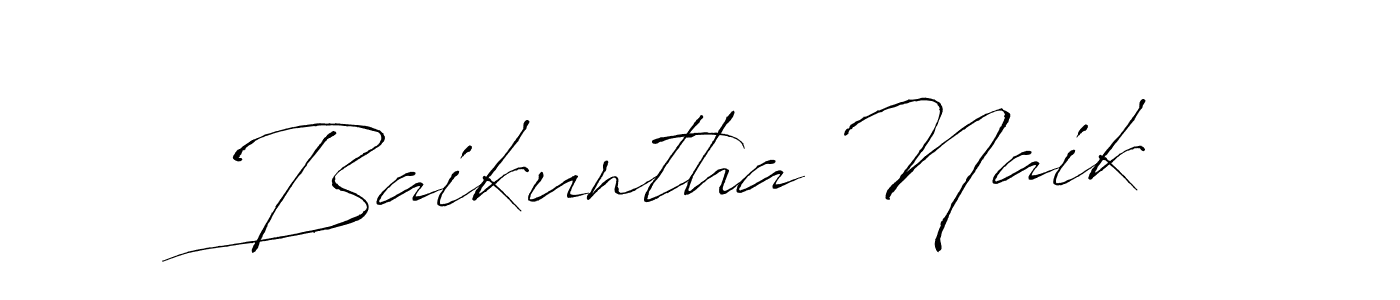 The best way (Antro_Vectra) to make a short signature is to pick only two or three words in your name. The name Baikuntha Naik include a total of six letters. For converting this name. Baikuntha Naik signature style 6 images and pictures png