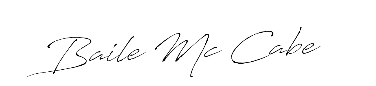 Also we have Baile Mc Cabe name is the best signature style. Create professional handwritten signature collection using Antro_Vectra autograph style. Baile Mc Cabe signature style 6 images and pictures png