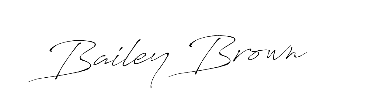 Antro_Vectra is a professional signature style that is perfect for those who want to add a touch of class to their signature. It is also a great choice for those who want to make their signature more unique. Get Bailey Brown name to fancy signature for free. Bailey Brown signature style 6 images and pictures png