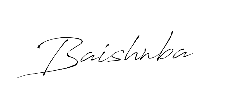 Use a signature maker to create a handwritten signature online. With this signature software, you can design (Antro_Vectra) your own signature for name Baishnba. Baishnba signature style 6 images and pictures png