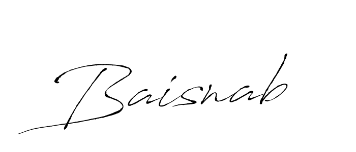 Design your own signature with our free online signature maker. With this signature software, you can create a handwritten (Antro_Vectra) signature for name Baisnab. Baisnab signature style 6 images and pictures png