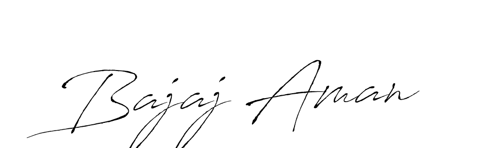 You can use this online signature creator to create a handwritten signature for the name Bajaj Aman. This is the best online autograph maker. Bajaj Aman signature style 6 images and pictures png