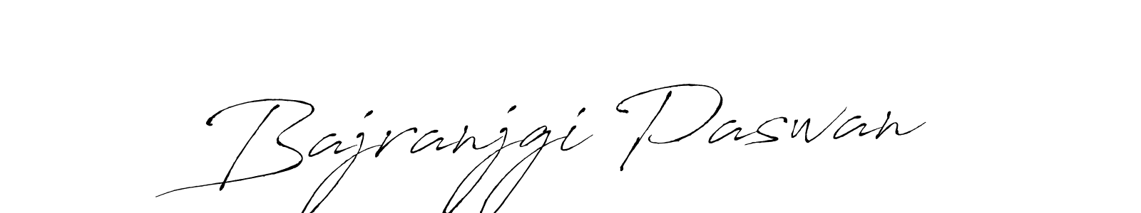 You should practise on your own different ways (Antro_Vectra) to write your name (Bajranjgi Paswan) in signature. don't let someone else do it for you. Bajranjgi Paswan signature style 6 images and pictures png