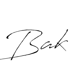 You should practise on your own different ways (Antro_Vectra) to write your name (Bak) in signature. don't let someone else do it for you. Bak signature style 6 images and pictures png