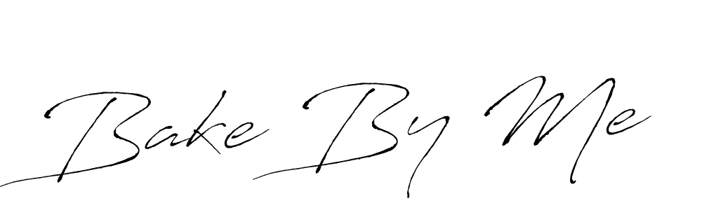 Use a signature maker to create a handwritten signature online. With this signature software, you can design (Antro_Vectra) your own signature for name Bake By Me. Bake By Me signature style 6 images and pictures png