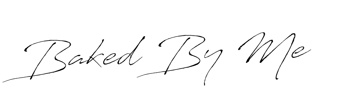 You should practise on your own different ways (Antro_Vectra) to write your name (Baked By Me) in signature. don't let someone else do it for you. Baked By Me signature style 6 images and pictures png