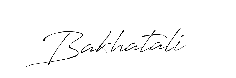 Bakhatali stylish signature style. Best Handwritten Sign (Antro_Vectra) for my name. Handwritten Signature Collection Ideas for my name Bakhatali. Bakhatali signature style 6 images and pictures png