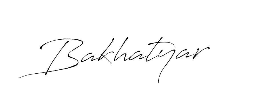 Create a beautiful signature design for name Bakhatyar. With this signature (Antro_Vectra) fonts, you can make a handwritten signature for free. Bakhatyar signature style 6 images and pictures png