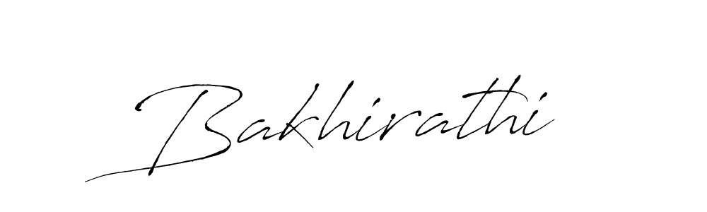 Make a beautiful signature design for name Bakhirathi. Use this online signature maker to create a handwritten signature for free. Bakhirathi signature style 6 images and pictures png