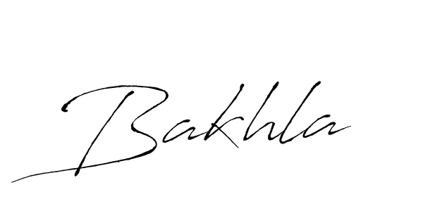 Create a beautiful signature design for name Bakhla. With this signature (Antro_Vectra) fonts, you can make a handwritten signature for free. Bakhla signature style 6 images and pictures png