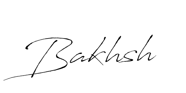 Use a signature maker to create a handwritten signature online. With this signature software, you can design (Antro_Vectra) your own signature for name Bakhsh. Bakhsh signature style 6 images and pictures png