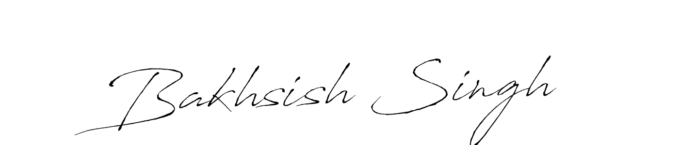 You should practise on your own different ways (Antro_Vectra) to write your name (Bakhsish Singh) in signature. don't let someone else do it for you. Bakhsish Singh signature style 6 images and pictures png