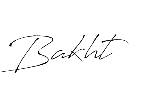 You should practise on your own different ways (Antro_Vectra) to write your name (Bakht) in signature. don't let someone else do it for you. Bakht signature style 6 images and pictures png