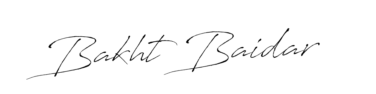 It looks lik you need a new signature style for name Bakht Baidar. Design unique handwritten (Antro_Vectra) signature with our free signature maker in just a few clicks. Bakht Baidar signature style 6 images and pictures png