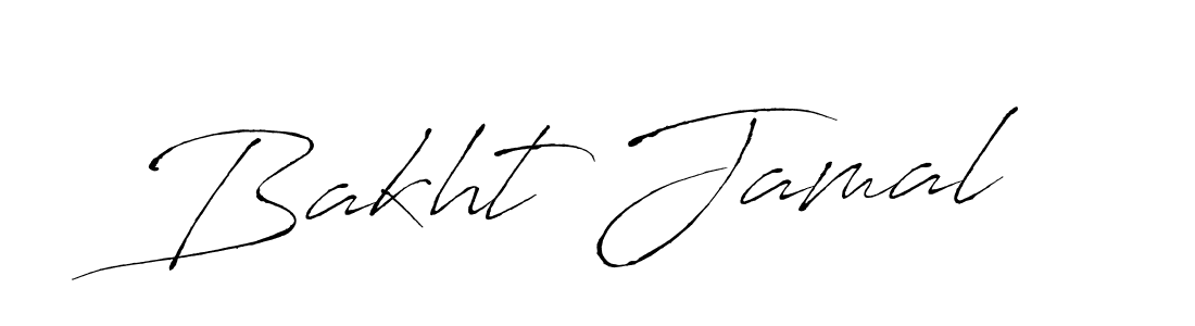 Create a beautiful signature design for name Bakht Jamal. With this signature (Antro_Vectra) fonts, you can make a handwritten signature for free. Bakht Jamal signature style 6 images and pictures png