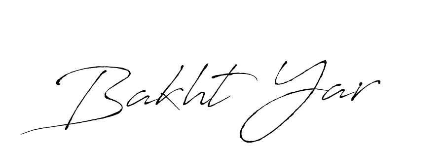 Bakht Yar stylish signature style. Best Handwritten Sign (Antro_Vectra) for my name. Handwritten Signature Collection Ideas for my name Bakht Yar. Bakht Yar signature style 6 images and pictures png