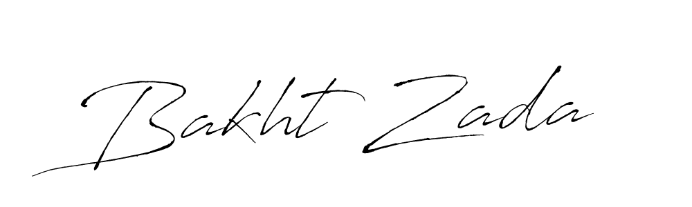 Bakht Zada stylish signature style. Best Handwritten Sign (Antro_Vectra) for my name. Handwritten Signature Collection Ideas for my name Bakht Zada. Bakht Zada signature style 6 images and pictures png